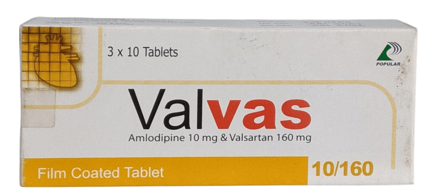 VALVAS 10/160MG