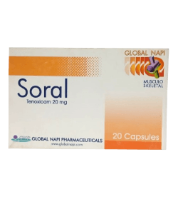 SORAL 20MG CAPS 20'S