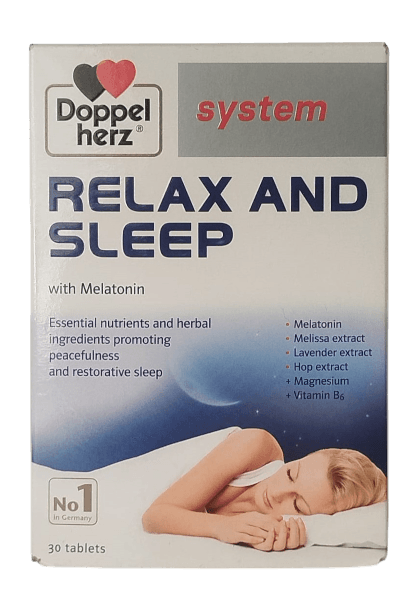 DOPPEL HERZ AKTIV SYS IQ RELAX & SLEEP TABLETS 30'S