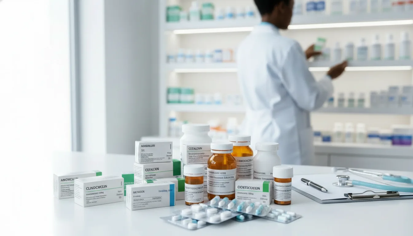 Antibiotics products at LifeMed Pharmacy Kenya