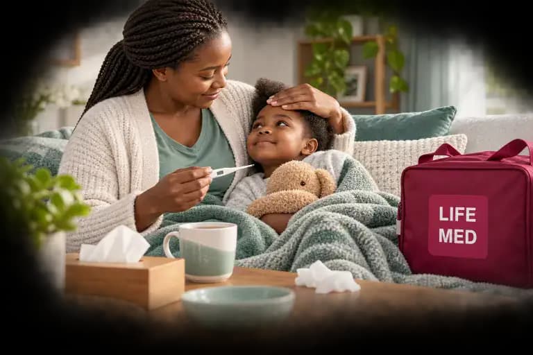 Cough & Cold products at LifeMed Pharmacy Kenya