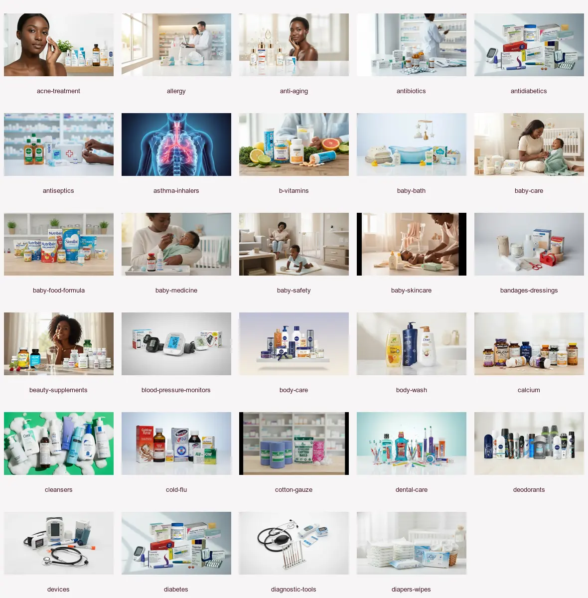 Digestive Health products at LifeMed Pharmacy Kenya