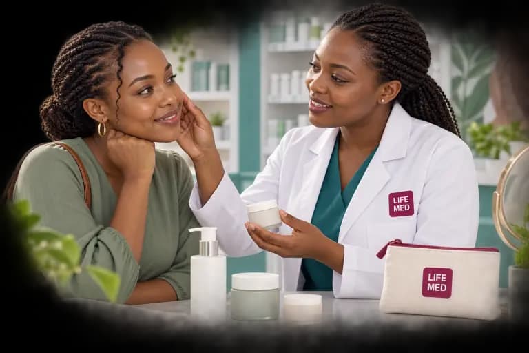 General Skin Care products at LifeMed Pharmacy Kenya