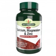 NATURES AID CALCIUM MAGNESIUM AND ZINC SYNERGISTIC FORMULA 90 TABLETS