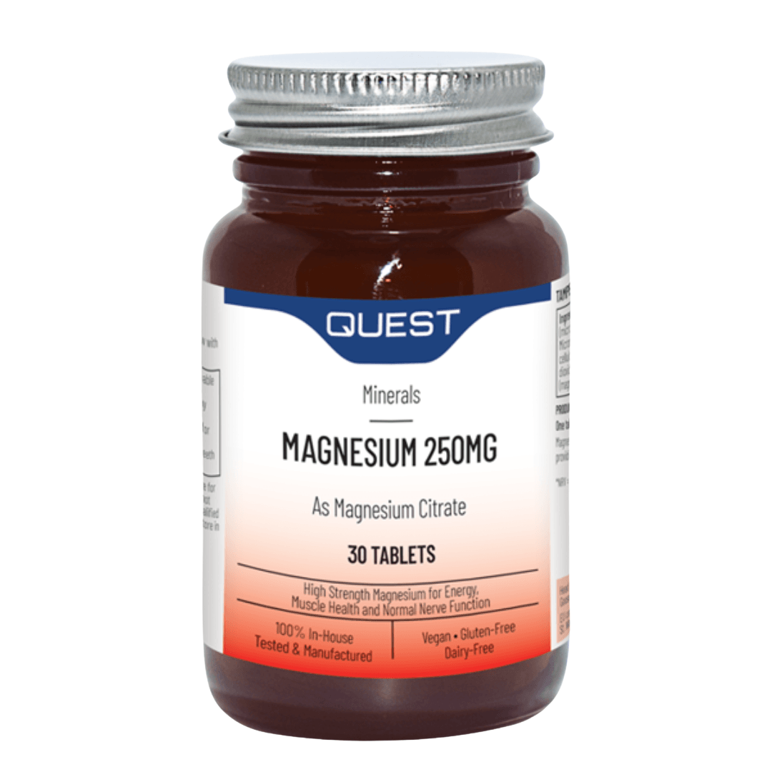 QUEST MAGNESIUM 250MG TABLETS 30'S