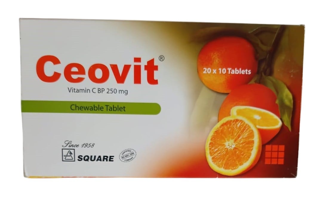 CEOVIT (VITAMIN C) 250MG (CHEWABLE) 200'S