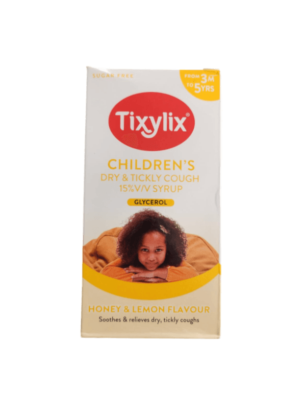 TIXYLIX CHILDREN COUGH 3M TO 5YRS 100ML