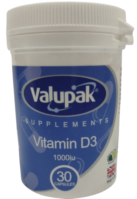 VALUPAK VITAMIN D3 1000IU