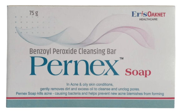 PERNEX SOAP 75GMS (BENZOYL PEROXIDE)
