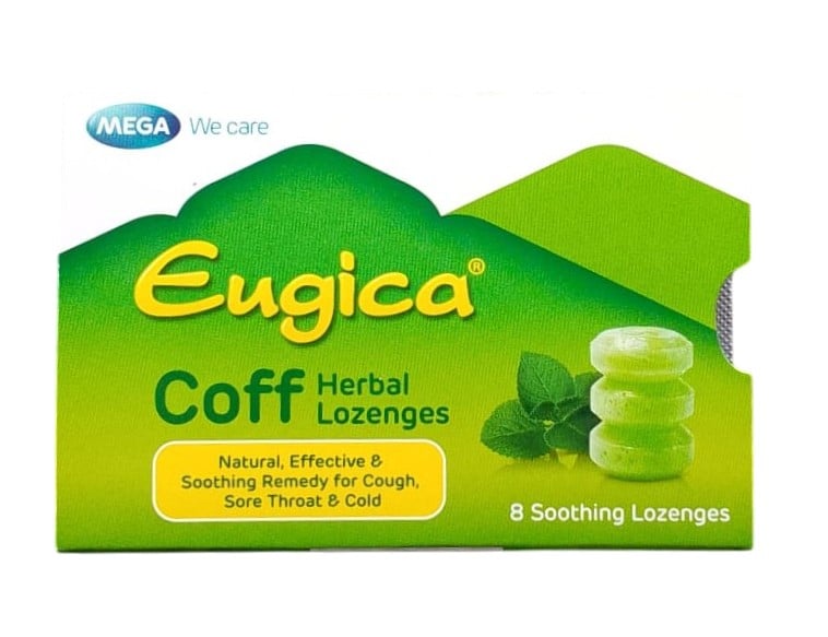 EUGICA COFF HERBAL LOZENGES 120'S