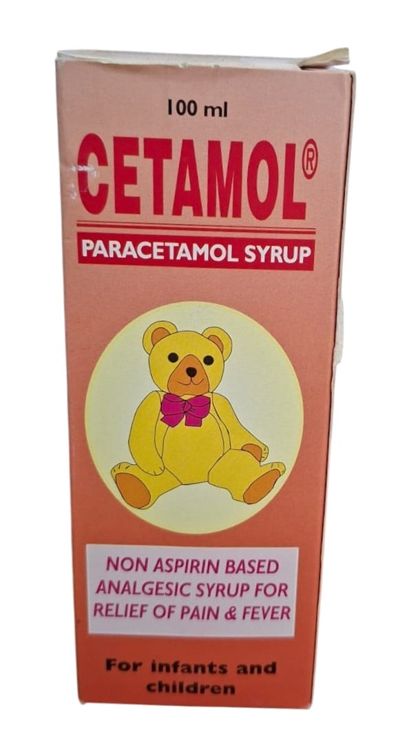 CETAMOL SYRUP (PARACETAMOL) 100ML