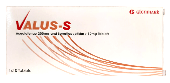 VALUS S TABLETS 10'S