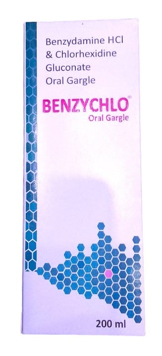 BENZYCHLO ORAL GARGLE 200ML