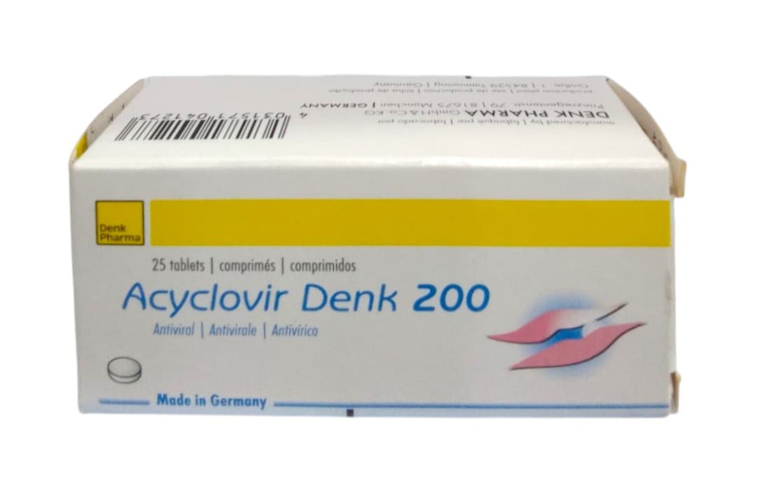 ACYCLOVIR DENK 200MG TABLETS 25'S