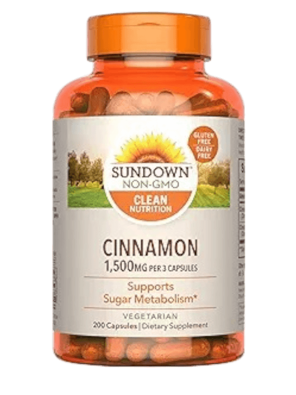 SUN DOWN CINNAMON 1500MG 200'S
