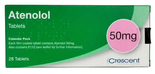 ATENOLOL 50MG 28`S