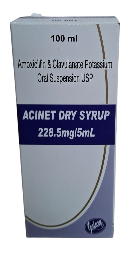 ACINET 228MG/5ML SYRUP 100ML