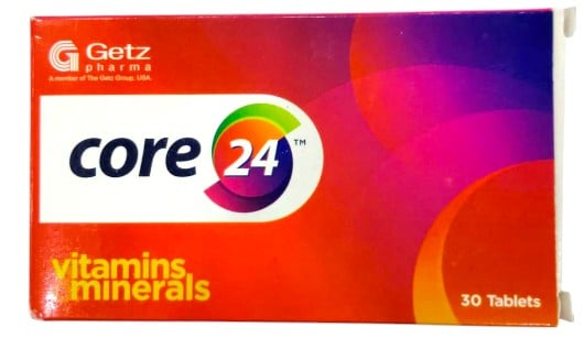 CORE 24 MULTIVITAMINS TABLETS 30'S