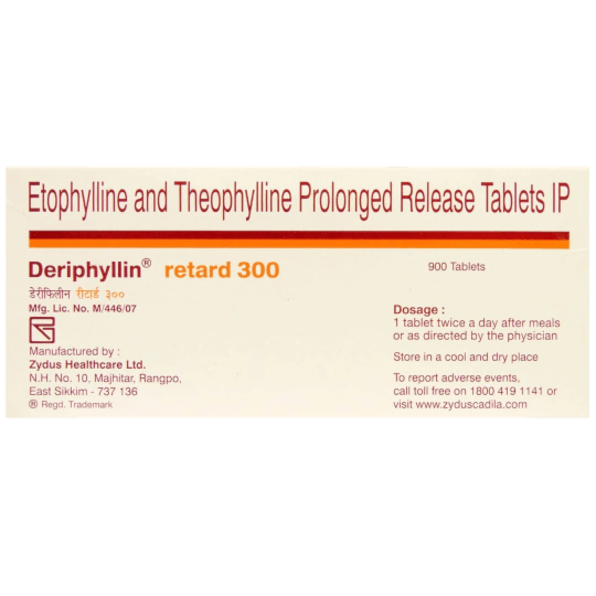 DERIPHYLLINE 300MG