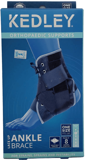 KEDLEY LACE UP ANKLE BRACE SUPPORT UNIVERSAL