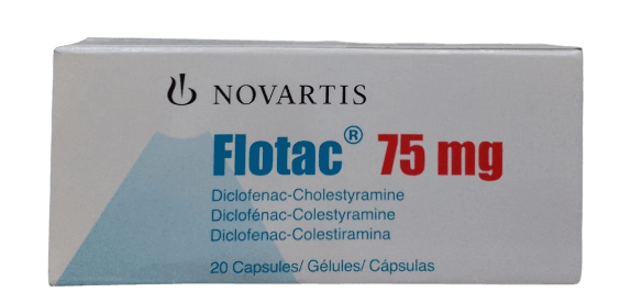 FLOTAC 75MG TABLETS 20'S