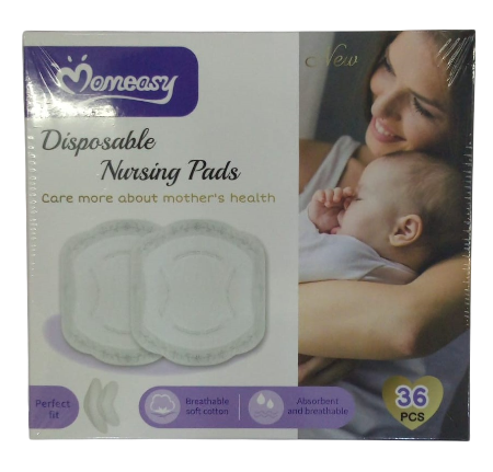 MOMEASY DISPOSABLE NURSING PADS 36'S