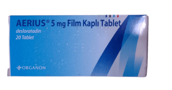 AERIUS 5MG TABS 20S TURKEY