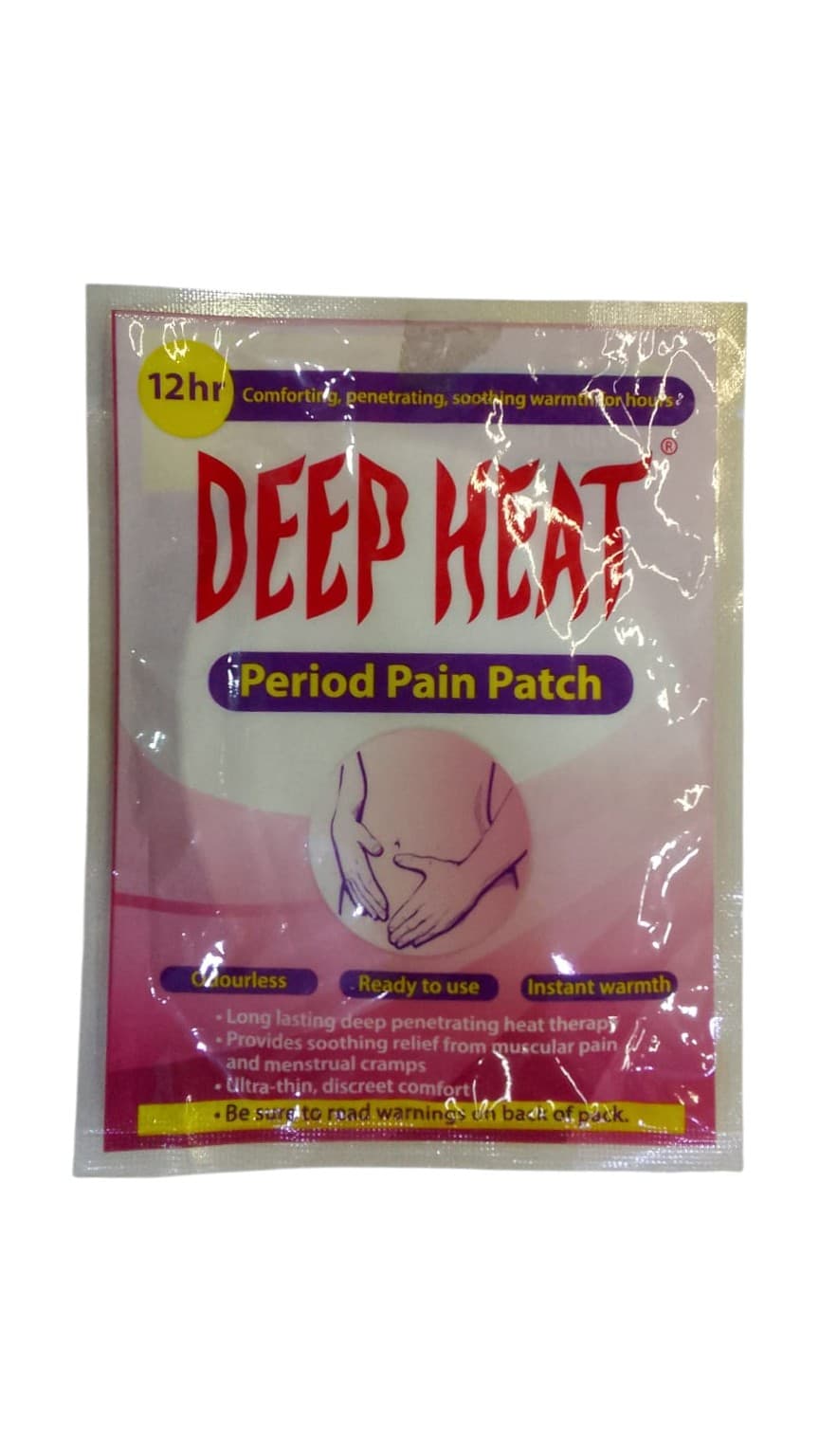 DEEP HEAT PERIOD PAIN PATCH