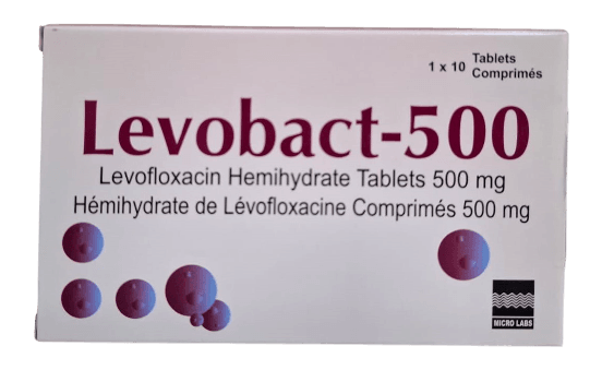 LEVOBACT 500MG