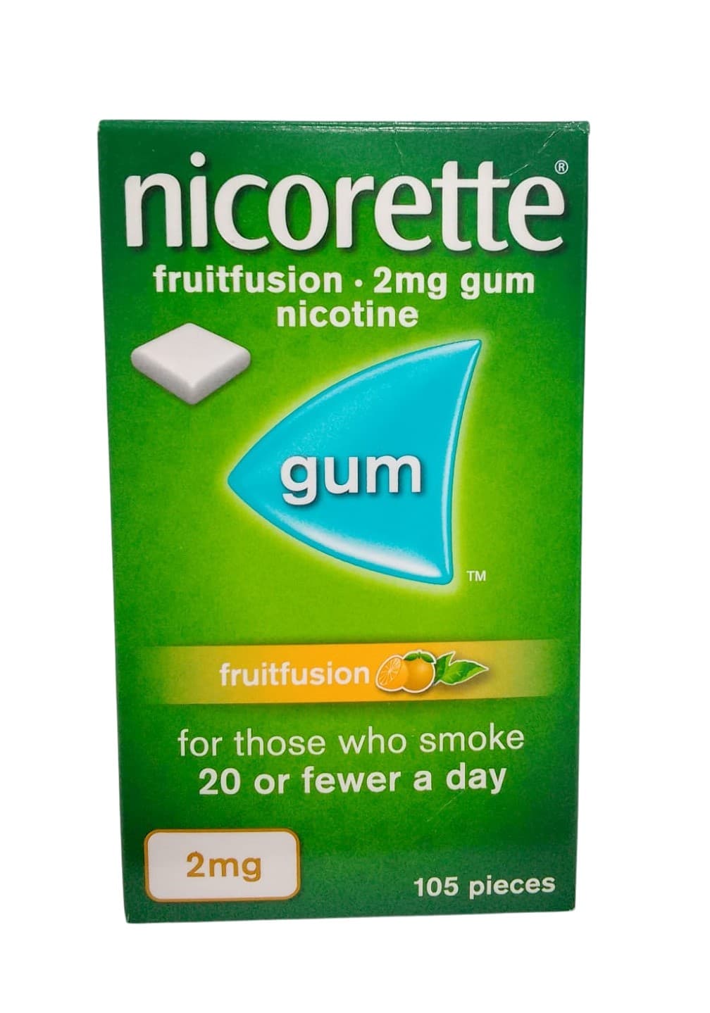 NICORETTE 2MG FRUITFUSION 105'S