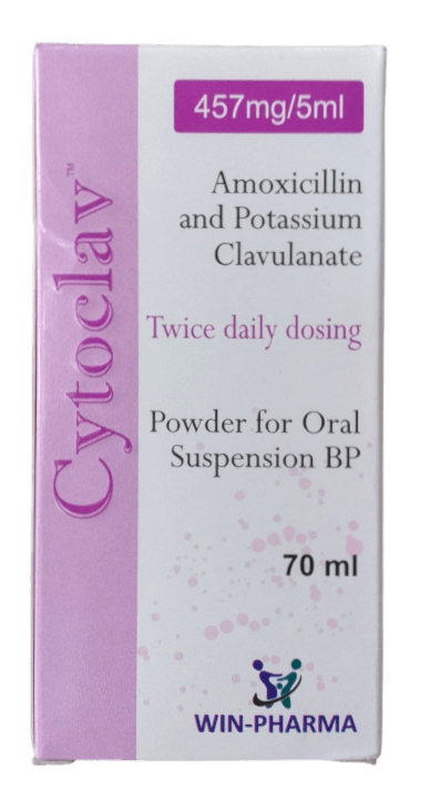 CYTOCLAV 457MG/5ML SUSPENSION 70ML
