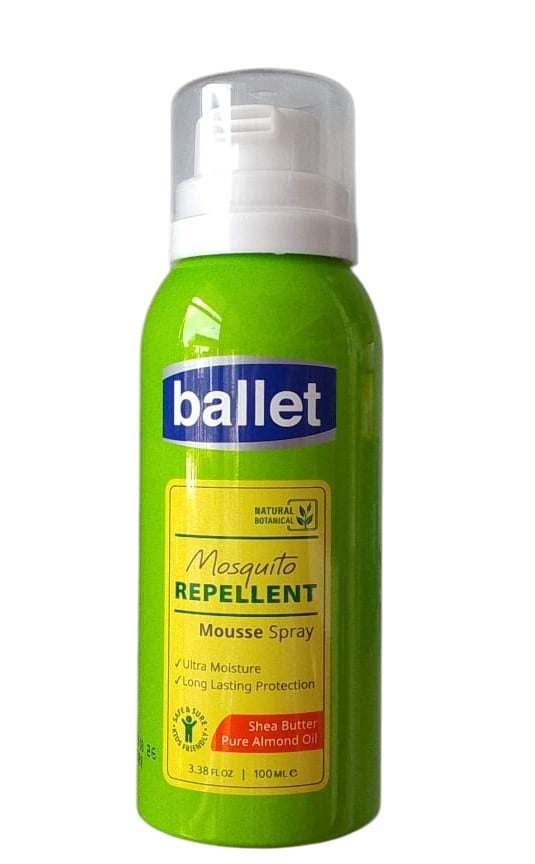 BALLET MOSQUITO REPELLENT SPRAY, 100ML