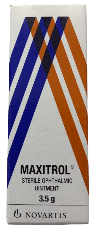 MAXITROL EYE OINT 3.5GMS