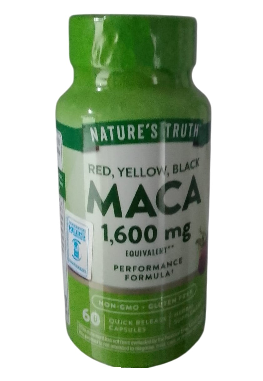 NATURES TRUTH MACA 1600MG 60'S CAPS