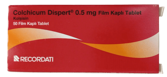 COLCHICINE 0.5MG TABLETS 50'S (P)