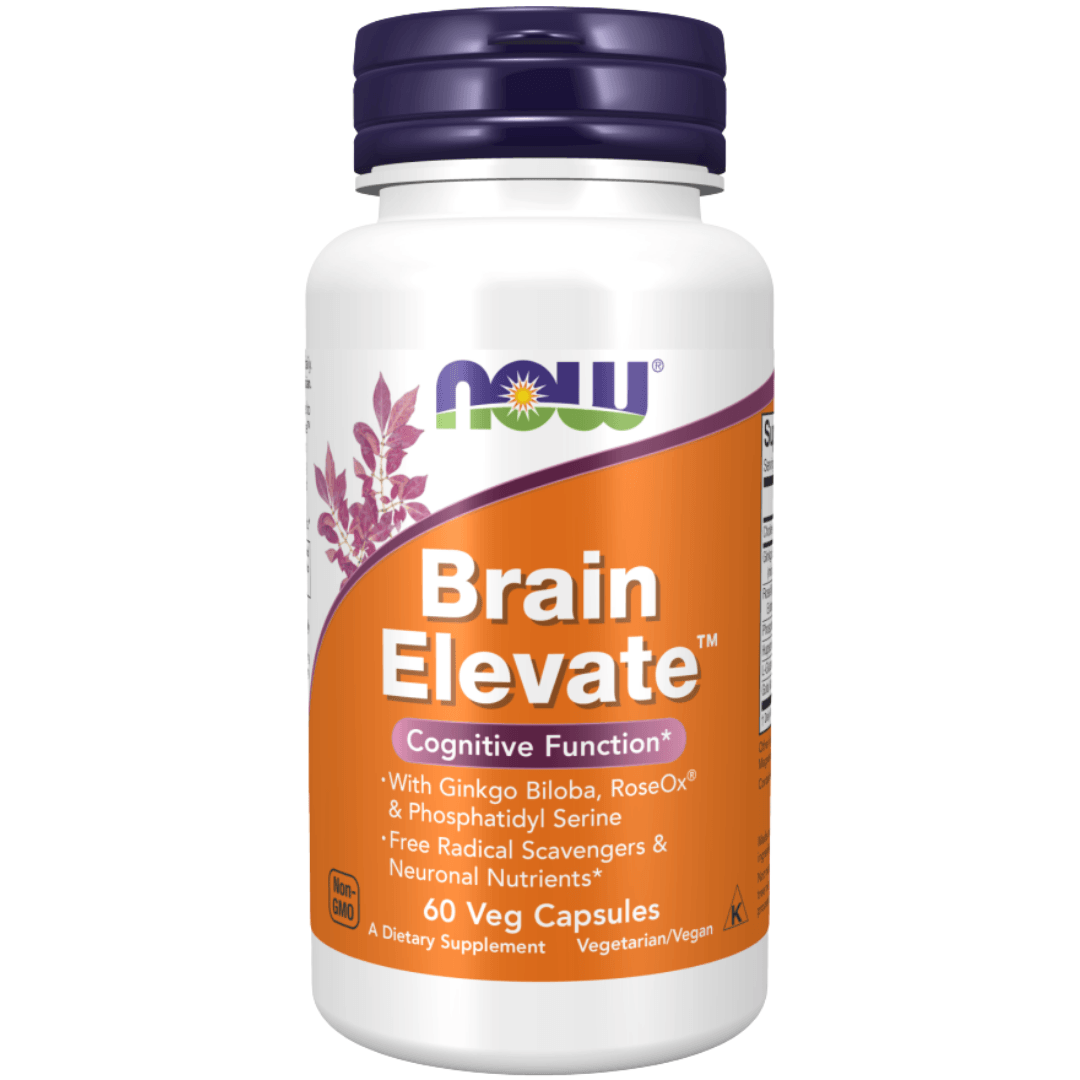 NOW BRAIN ELEVATE 60VEG CAPSULES