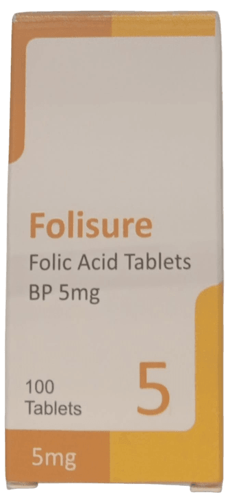FOLIC ACID (FOLISURE 5MG)