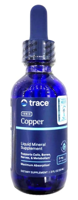 TM COPPER IONIC SOLUTION MINERAL SUPPLEMENT 59ML