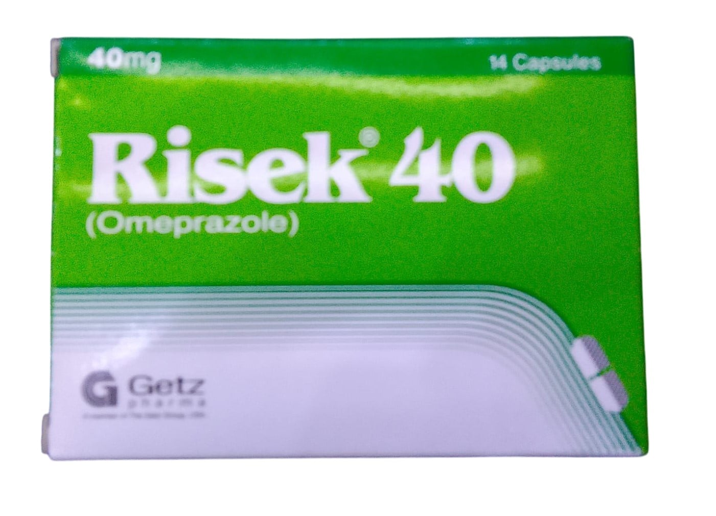 RISEK 40MG CAPS 14'S