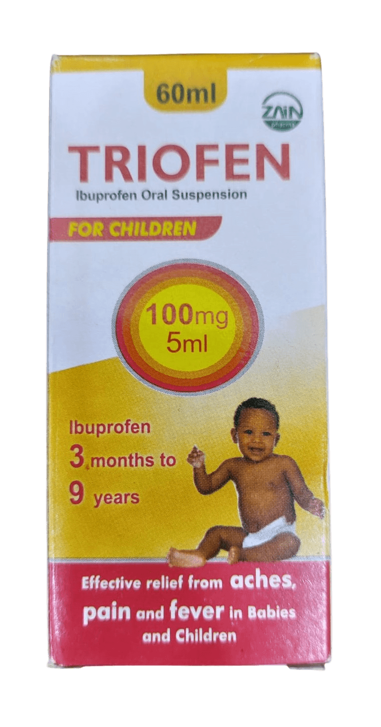 TRIOFEN (IBUPROFEN) ORAL SUSPENSION 60ML