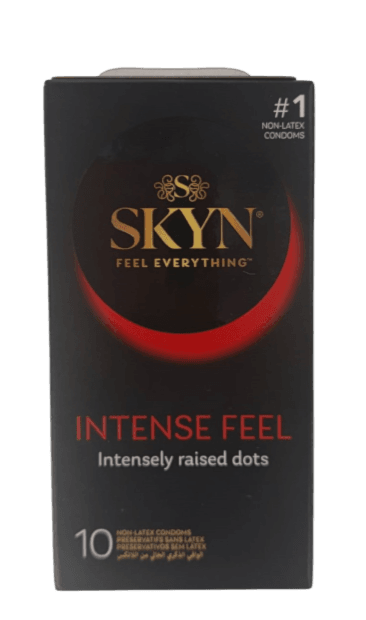 SKYN INTENSE FEEL DOTTED CONDOMS(NON LATEX) 10S