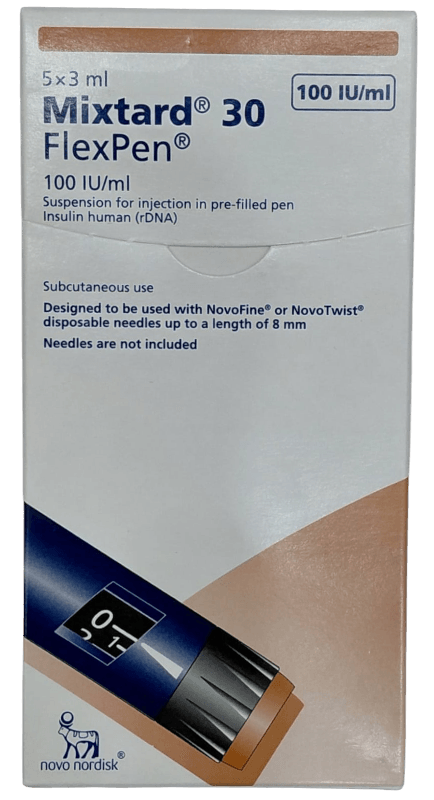MIXTARD 30 FLEXPEN 5*3ML