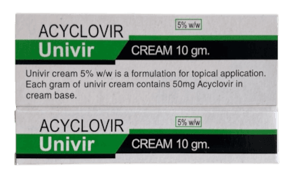 UNIVIR CREAM 10G