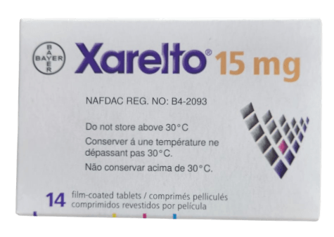 XARELTO 15mg 14's