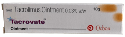 TACROVATE OINT 10GM 0.03%