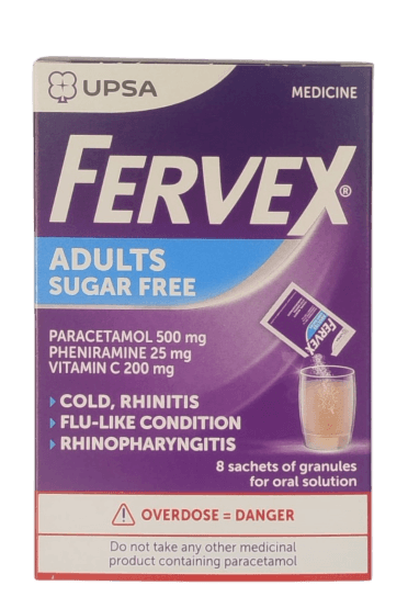FERVEX ADULT SATCHET 8S