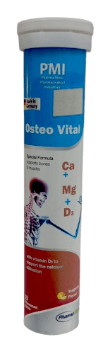 PMI OSTEO VITAL Ca/Mg/D3 EFFERVESCENCE 20'S