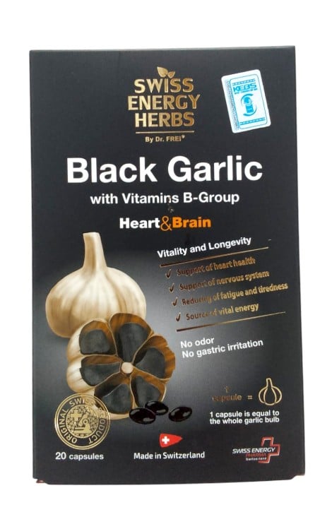 SWISS ENERGY BLACK GARLIC 30s