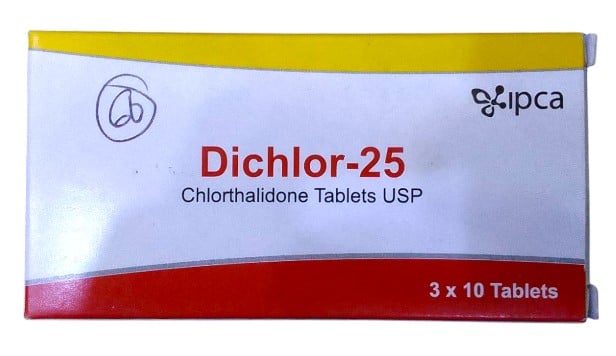 DICHLOR 25MG CHLORTHALIDONE 25mg