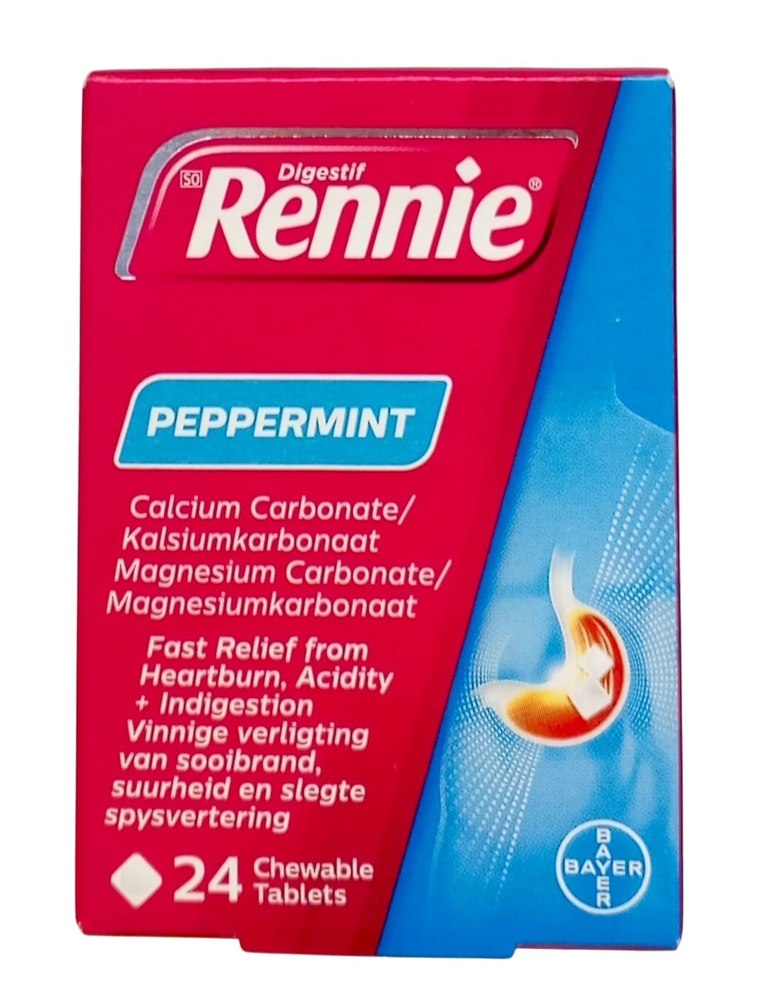RENNIE PEPPERMINT TABS 24S